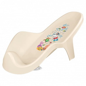 Горка для купания детей с декором, цвет бежевый (431308307)