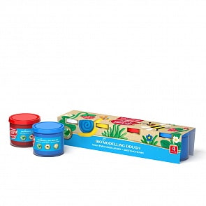 Биопластилин ArtBerry с Алоэ Вера, 4 банки по 100 г (Erich Krause, 41773EK)