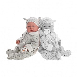 Кукла Алехандро в голубом, 40 см (Antonio Juans Munecas, 3373B)
