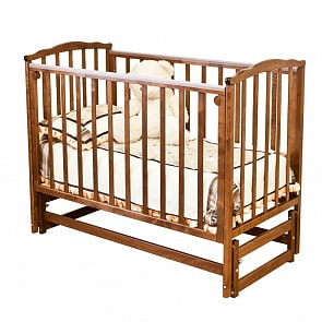 Кровать детская Красная звезда С 619 Кристина, красно-коричневый (Красная звезда, КЗ-С 619_красно-коричневый)