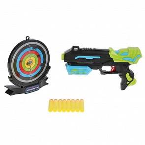 Пистолет с мягкими и пластиковыми пулями (Играем вместе, B1375182-R)