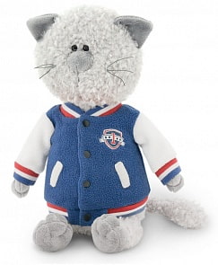 Мягкая игрушка - Кот Обормот в клубной куртке (Orange, OS623/30)