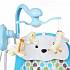 Электрокачели Baby Care Butterfly 2 в 1 с адаптером, Beige  - миниатюра №3