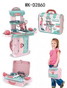 Чемоданчик-трансформер Маленький доктор (Junfa Toys, 008-975A)