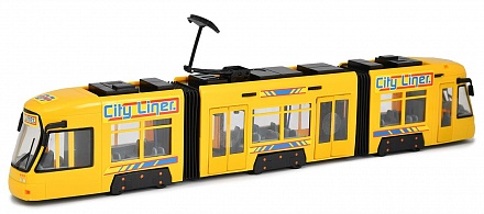 Городской трамвай – желтый. 46 см 