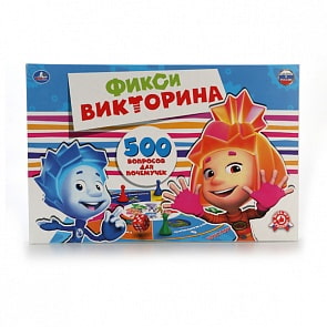 Викторина 500 вопросов – Фиксики (Умка, 4690590111604sim)