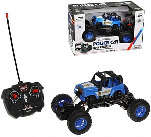 Полицейская машина на радиоуправлении 4 канала, свет (Наша Игрушка, 9920-3A)