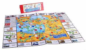 Игра настольная макси - Семь Чудес Света (Рыжий Кот, ИН-8018)