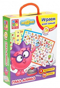 Игра со звонком Смешарики - Глаз-Алмаз (Vladi Toys, VT2103-02)