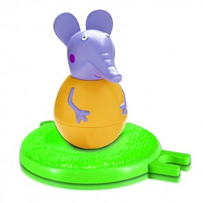 Фигурка-неваляшка слоник Эмили Weebles Peppa Pig (Росмэн, 28804ros)