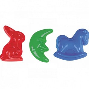 Формочки (Заяц, лошадка, месяц) (Полесье, П-4673)