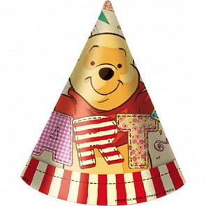 Колпак Винни Пух Алфавит, 6 штук (Procos, 1501-1812)
