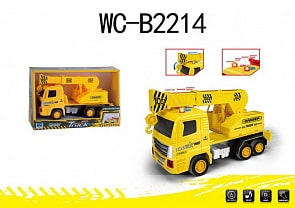 Инерционная машина - Кран, свет и звук (ABtoys, 89003A-15)