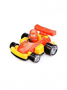 Машина гоночная - Молния. Детский сад, 16 см (ПК Форма, С-149-Ф)
