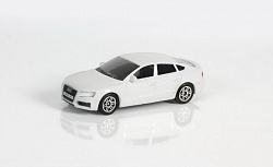 Металлическая машина - Audi A5, 1:64, белый (RMZ City, 344012S-WH) - миниатюра