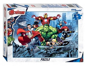 Пазлы Мстители 3, 35 деталей (Step Puzzle, 91164)