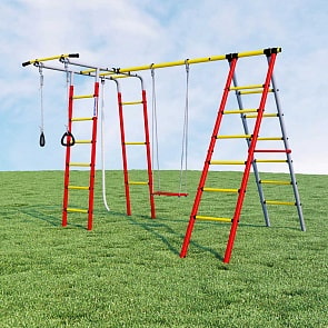 Дачный комплекс Букварь-2 + фанерные качели (Romana, СГ000004341)