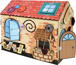 Бизиборд с подвижными элементами Чудо-дом (Мастер игрушек, IG0252) - миниатюра