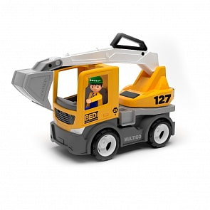 Строительный грузовик-экскаватор с водителем, 22 см (Efko, 27278EF-CH)
