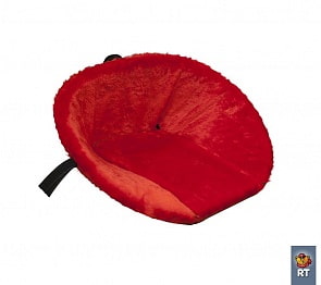 Матрац для санок Snow Baby Dream Люкс "Красный" мех (RT, 3722RT)