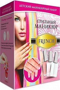 Набор Стильный маникюр French (Каррас, М009) Набор Стильный маникюр French (Каррас, М009)