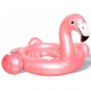 Надувной плот-остров – Фламинго с 4 лунками, 358 х 315 х 163 см (Intex, с57297)