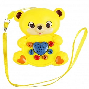 Проектор - Мишка, 8 любимых колыбельных песен, 3 сказки, 2 потешки (Умка, B1354186-R-N)