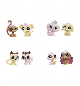 Набор игровой Pet Shop - 2 зефирных пета (Hasbro, E0399EU4)