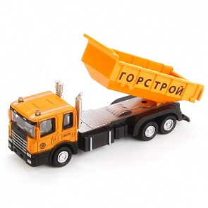Металлическая инерционная машина - Самосвал, 16 см (Технопарк, 1583361-Rsim)