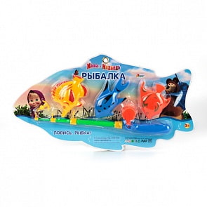 Игра Рыбалка - Маша и Медведь (Играем Вместе, B1541386-Rsim)