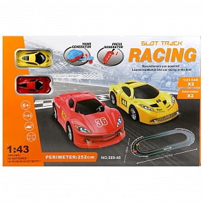 Трек с пусковым устройством и 2-мя машинками (B1661599)