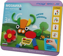Мягкая магнитная мозаика MAGNETICUS На ферме-А (Magneticus, МС-012) - миниатюра