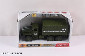 Инерционная машина Автопарк - Грузовик, свет и звук (Play smart, Р41437)