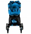 Многофункциональная прогулочная коляска-трансформер для кукол 12 в 1 Buggy Boom Aurora 9005, синяя  - миниатюра №1