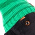 Мягкая игрушка - Собака Ваксон в зеленой шапке и шарфе, 25 см  - миниатюра №2