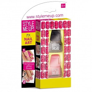 Набор - Ослепительный маникюр, розовое серебро (Style Me Up, 1679st)