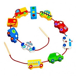 Шнуровка - бусы Транспорт (Mapacha, 76514)