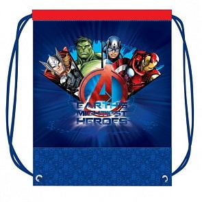 Мешок для обуви «Мстители Марвел» (Играем вместе, 15SB-01-MAVEsim)