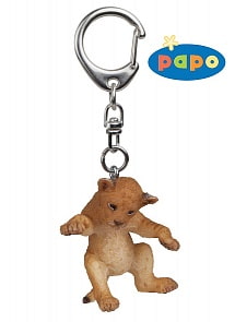 Брелок - Молодой лев на спине (Papo, 02202_papo)