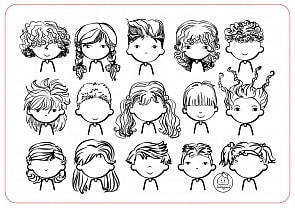 Коврик-раскраска маленький - Нарисуй личико (ЯиГрушка, 12001ЯиГ)