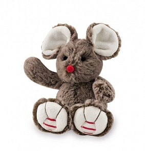 Мягкая игрушка Руж – Мышка. Шоколад, 19 см (Kaloo, K963519)