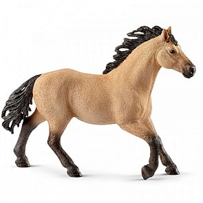 Фигурка – Четвертьмильная лошадь, жеребец, 14,1 см (Schleich, 13853)
