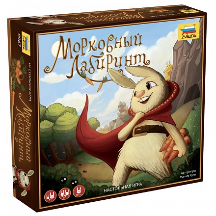 Настольная игра - Морковный лабиринт 