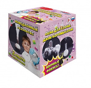 Мини-набор для экспериментов - Пена для слона - Дым коромыслом (Научные технологии, 026нт)