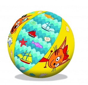 Надувной мяч - Три Кота, 41 см (1toy, Т17773)