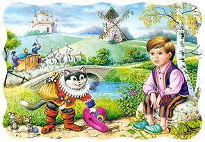 Пазл Castorland 30 деталей Кот в сапогах (Castorland, C30-03150)