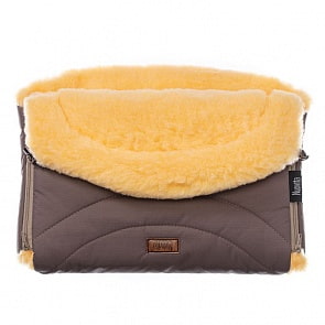 Муфта меховая для коляски Nuovita Tundra Pesco Cioccolata/Шоколад (Nuovita, NUO-mTUNP_2066)