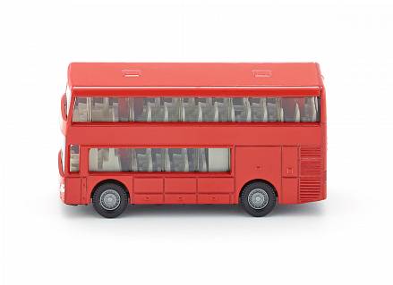 Металлическая модель - Двухэтажный автобус 