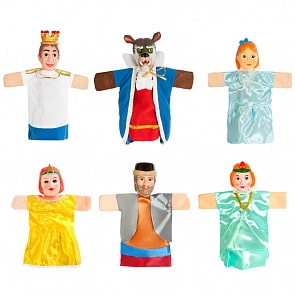 Кукольный театр – Аленький цветочек, 6 кукол (Жирафики, 68340)