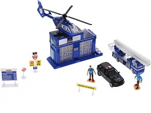 Игровой набор - Полицейский участок (Junfa Toys, JZ2136C)